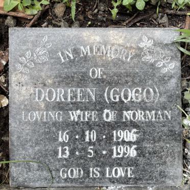 HARVEY Doreen 1906-1996