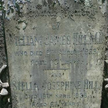 HILL William James -1933 & Stella Josephine -1936