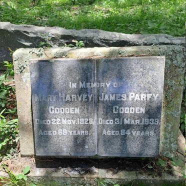 GOODEN James Parfy -1939 & Mary Harvey -1929