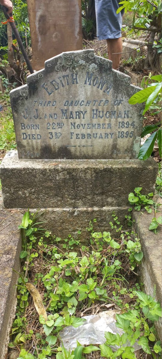 HUGMAN Edith Mona 1894-1895