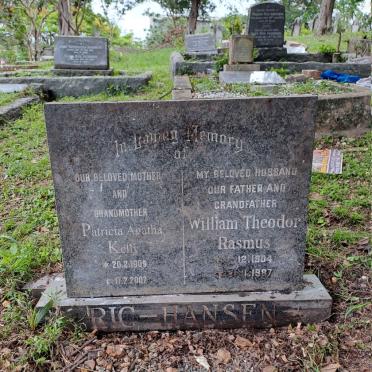HANSEN William Theodor Rasmus, RIC 1904-1987 & Patricia Agatha Kelly 1909-2007