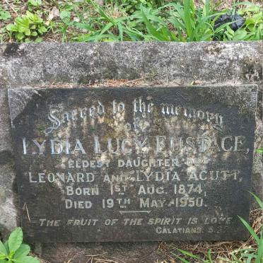 ACUTT Lydia Lucy Eustace 1874-1950