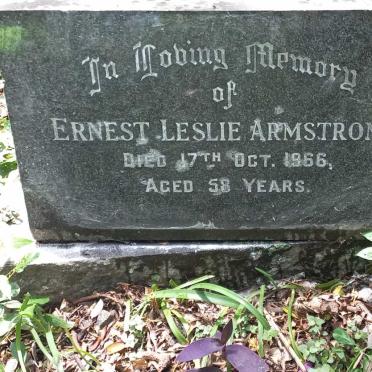 ARMSTRONG Ernest Leslie -1966