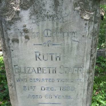 STARR Ruth Elizabeth -1889