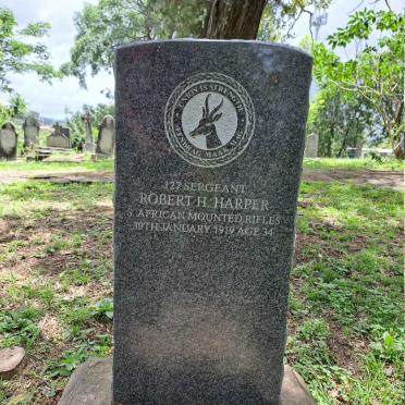 HARPER Robert H. -1919