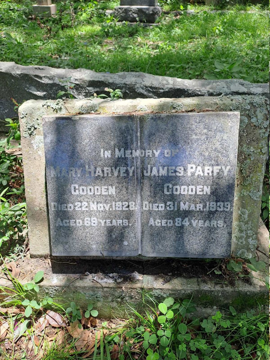 GOODEN James Parfy -1939 & Mary Harvey -1929