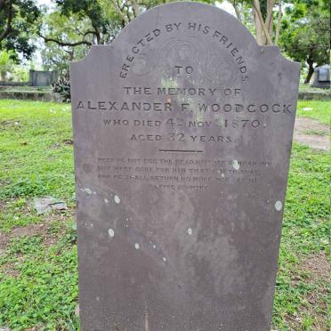 WOODCOCK Alexander F. -1870