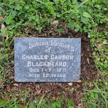 BLACKBEARD Charles Garson -1971