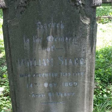 STARR William -1869