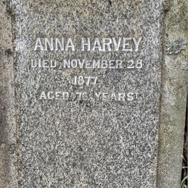 HARVEY Anna -1877