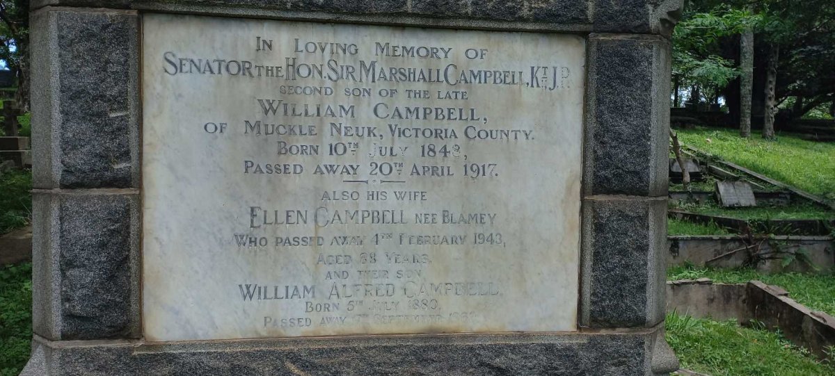 CAMPBELL Marshall 1848-1917 & Ellen BLAMEY -1943 :: CAMPBELL William Alfred 1880-
