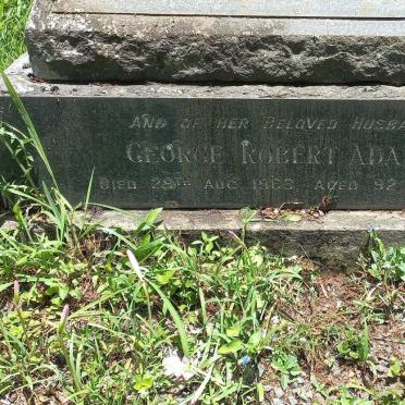 ADAMS George Robert -1963 & Sarah Austin -1944_2
