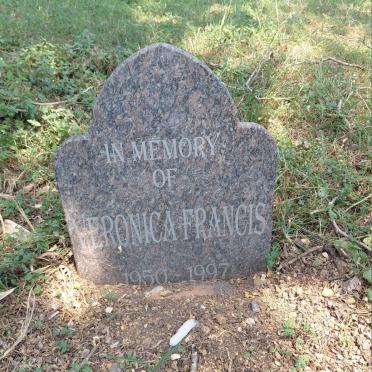 FRANCIS Veronica 1950-1997