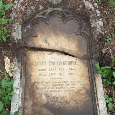 POLKINGHORNE Lotty 1864-1907