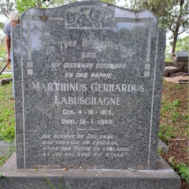 LABUSCHAGNE Marthinus Gerhardus 1913-1960