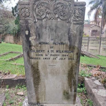 WILKINSON Gilbert A.M. 1864-1929