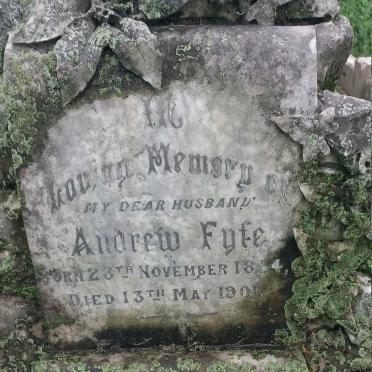 FYFE Andrew 18?4-1901