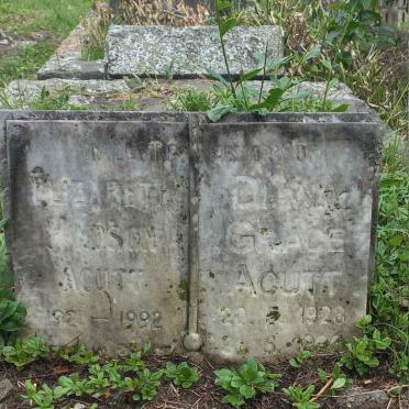 ACUTT Elizabeth Hindson 1921-1992 :: ACUTT Diana Grace 1928-19?6