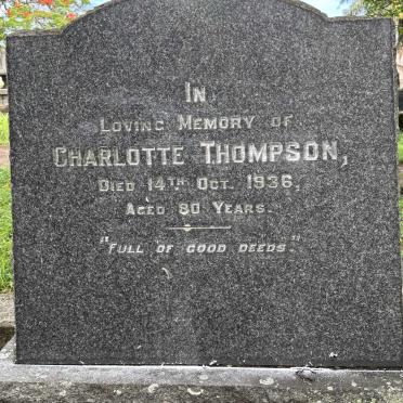 THOMPSON Charlotte -1936