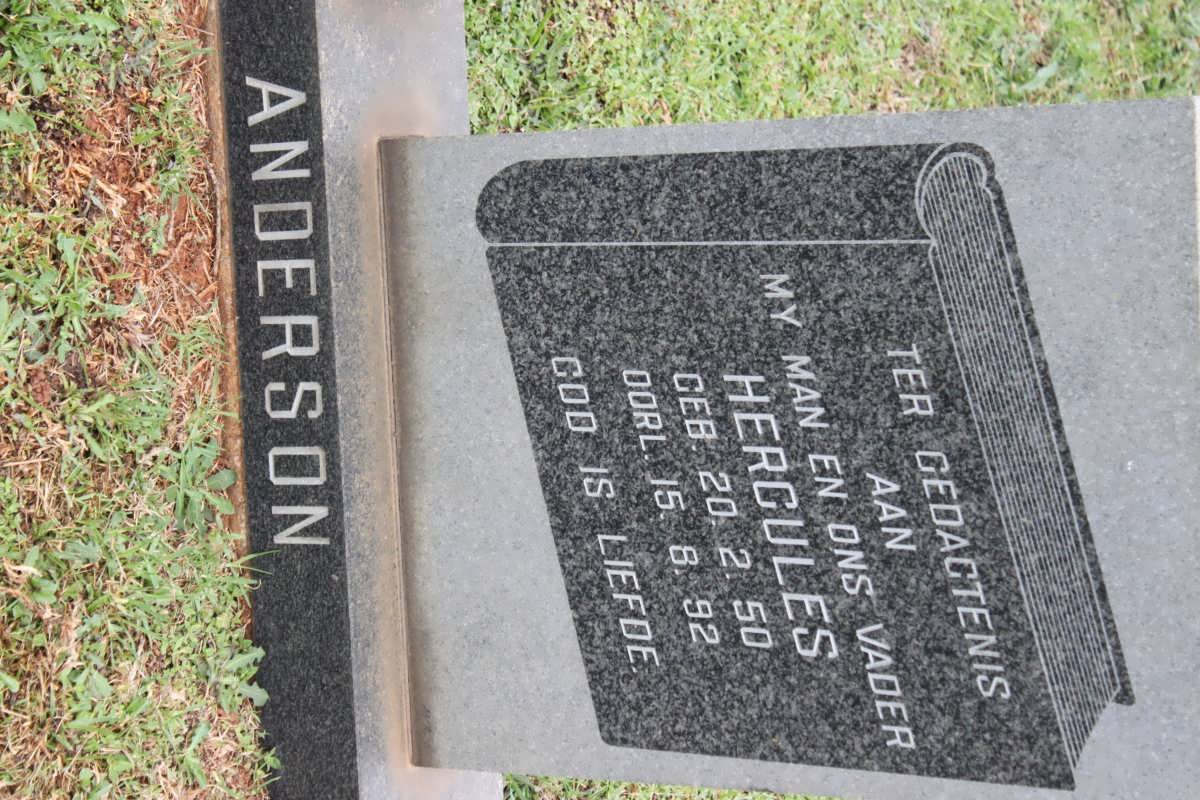 ANDERSON Hercules 1950-1992