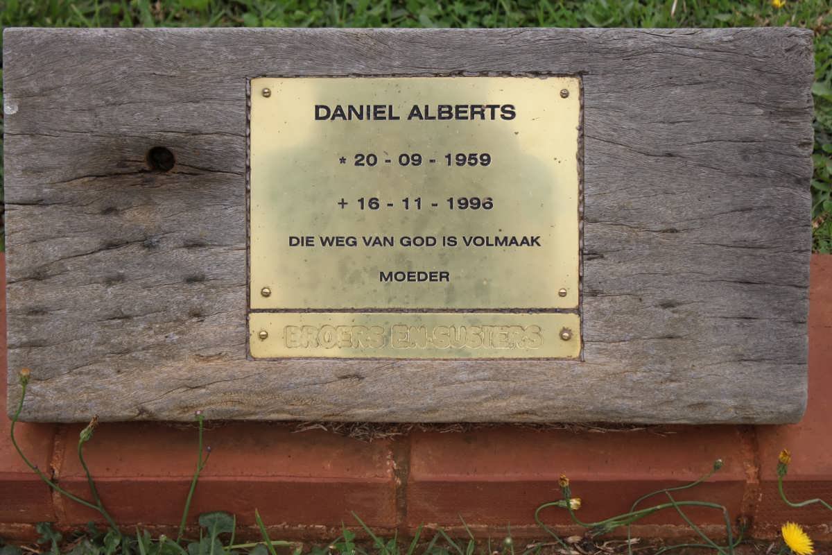 ALBERTS Daniel 1959-1996