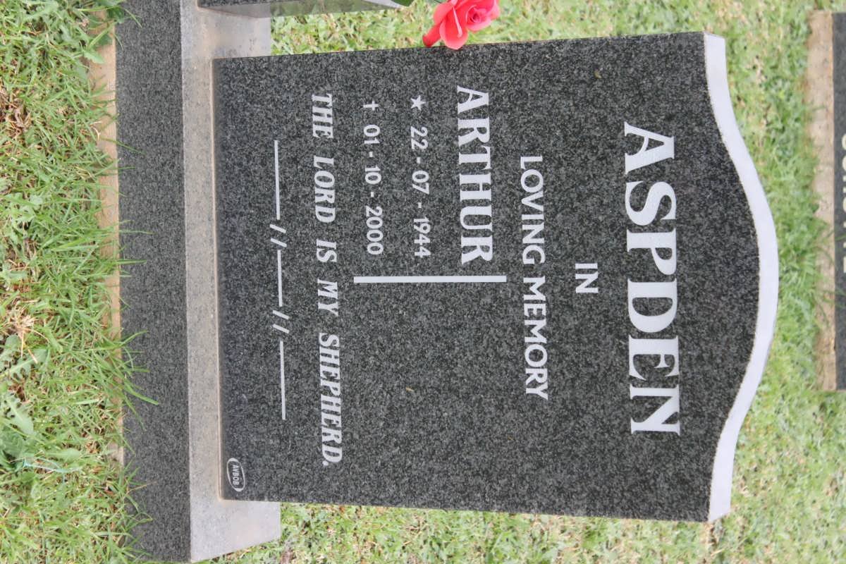 ASPDEN Arthur 1944-2000