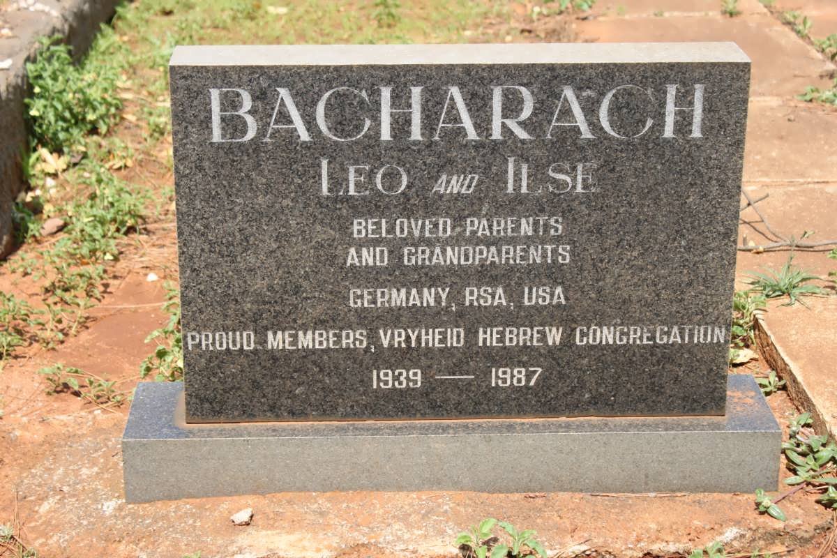 BACHARACH Leo &amp; Ilse 1939-1987