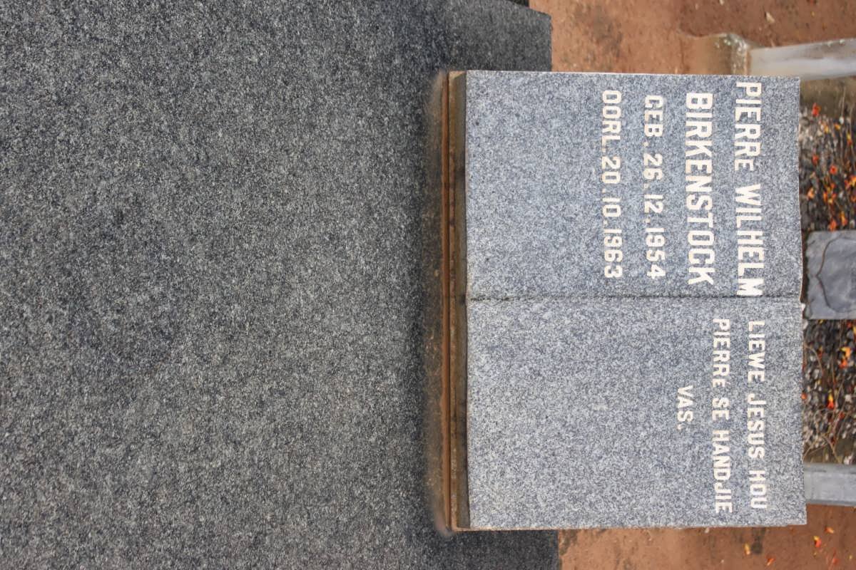 BIRKENSTOCK Pierre Wilhelm 1954-1963