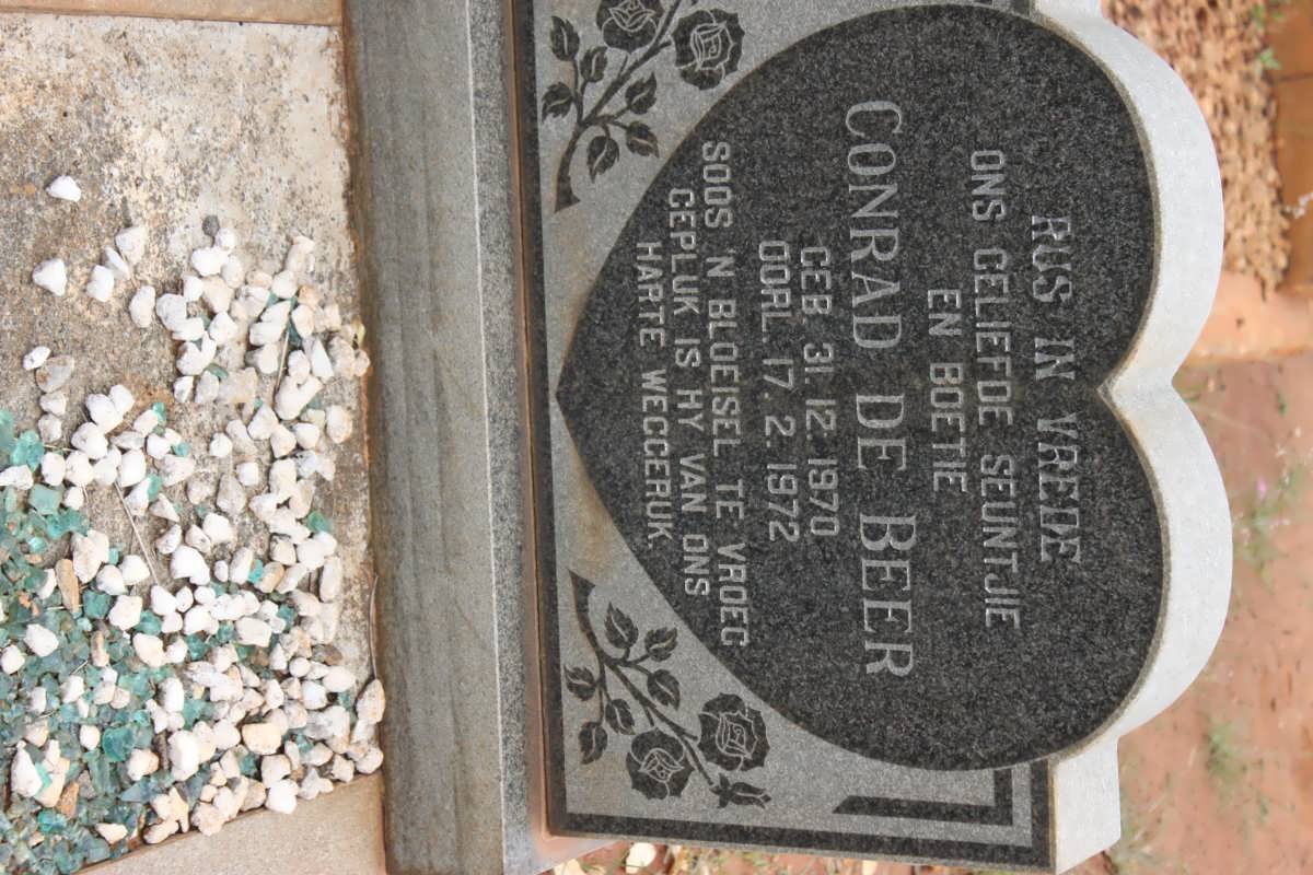 BEER Conrad, de 1970-1972