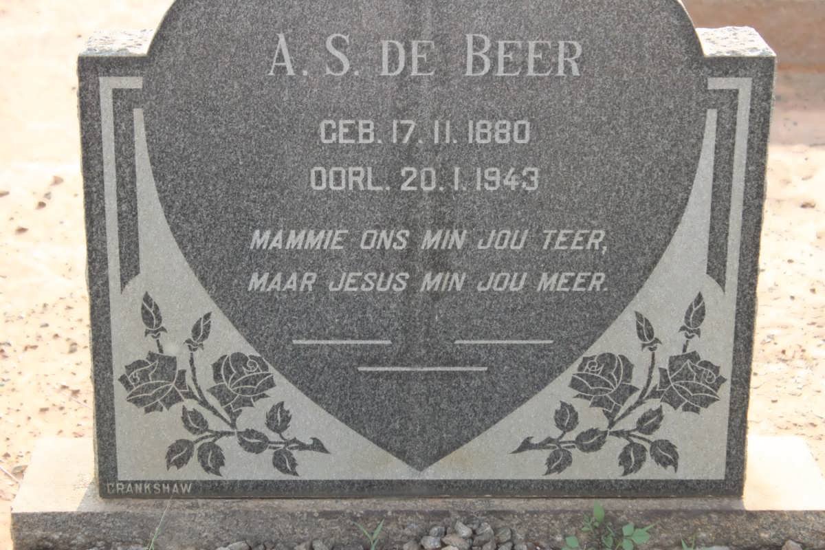 BEER A.S., de 1880-1943
