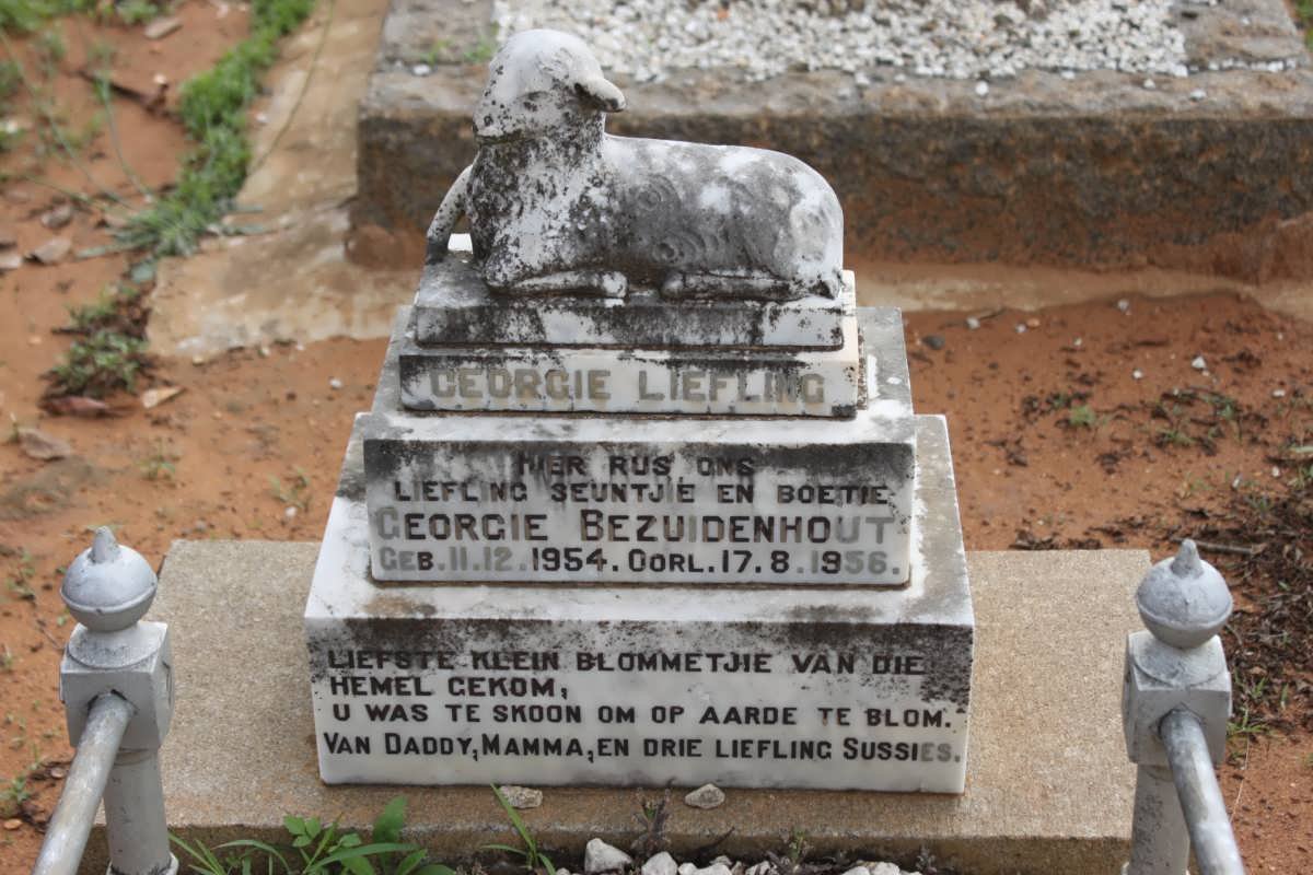 BEZUIDENHOUT Georgie 1954-1956