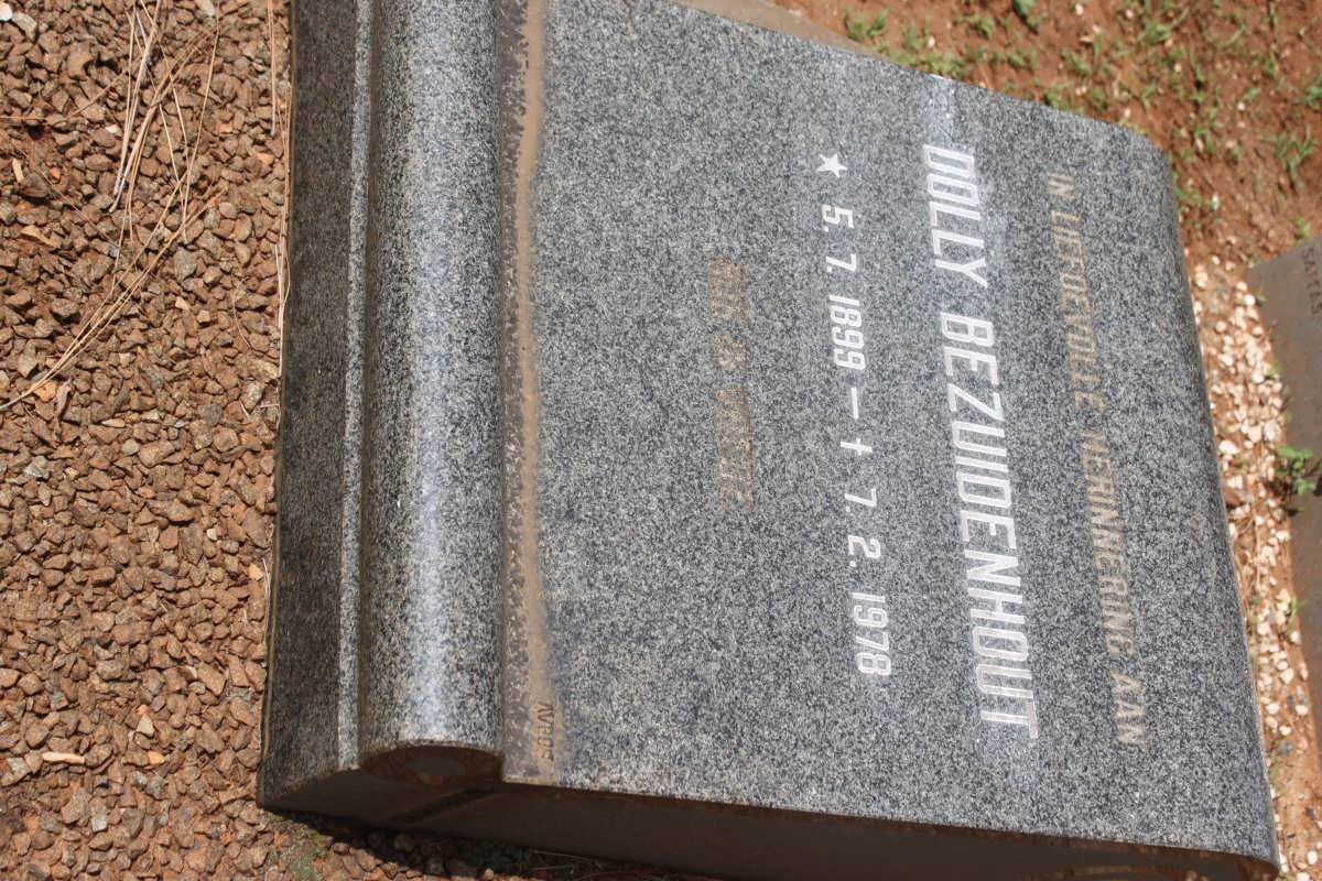 BEZUIDENHOUT Dolly 1899-1978