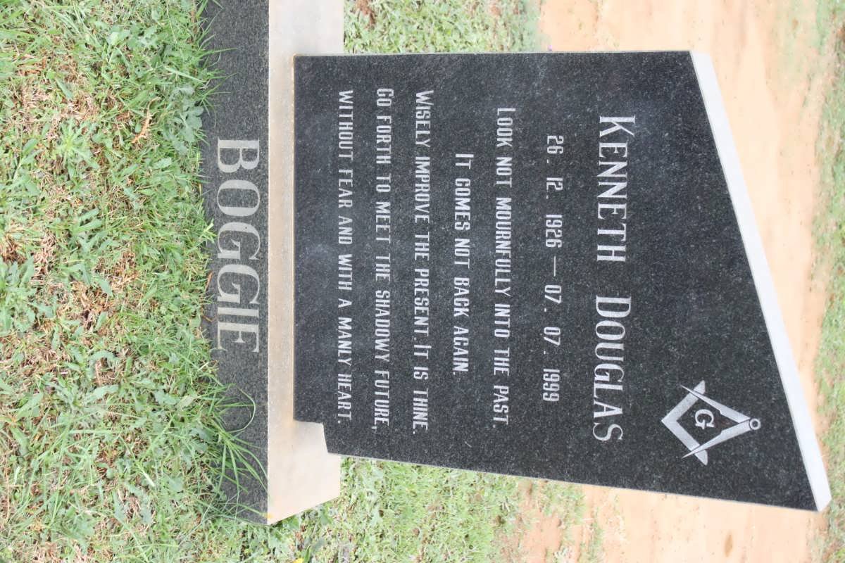 BOGGIE Kenneth Douglas 1926-1999