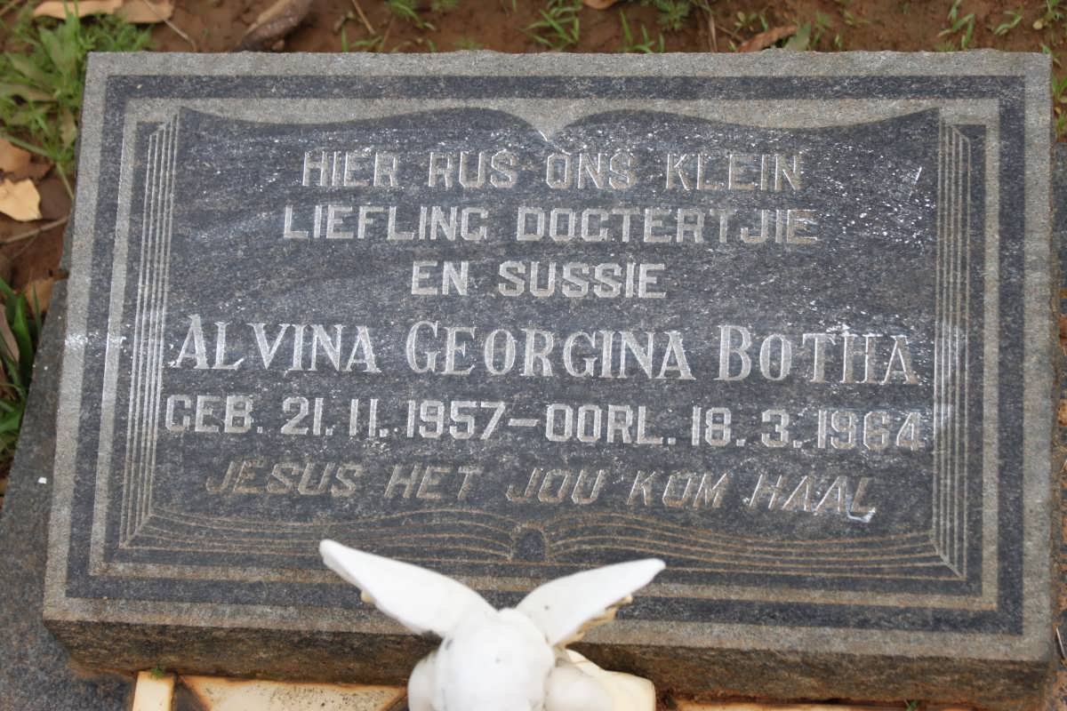 BOTHA Alvina Georgina 1957-1964