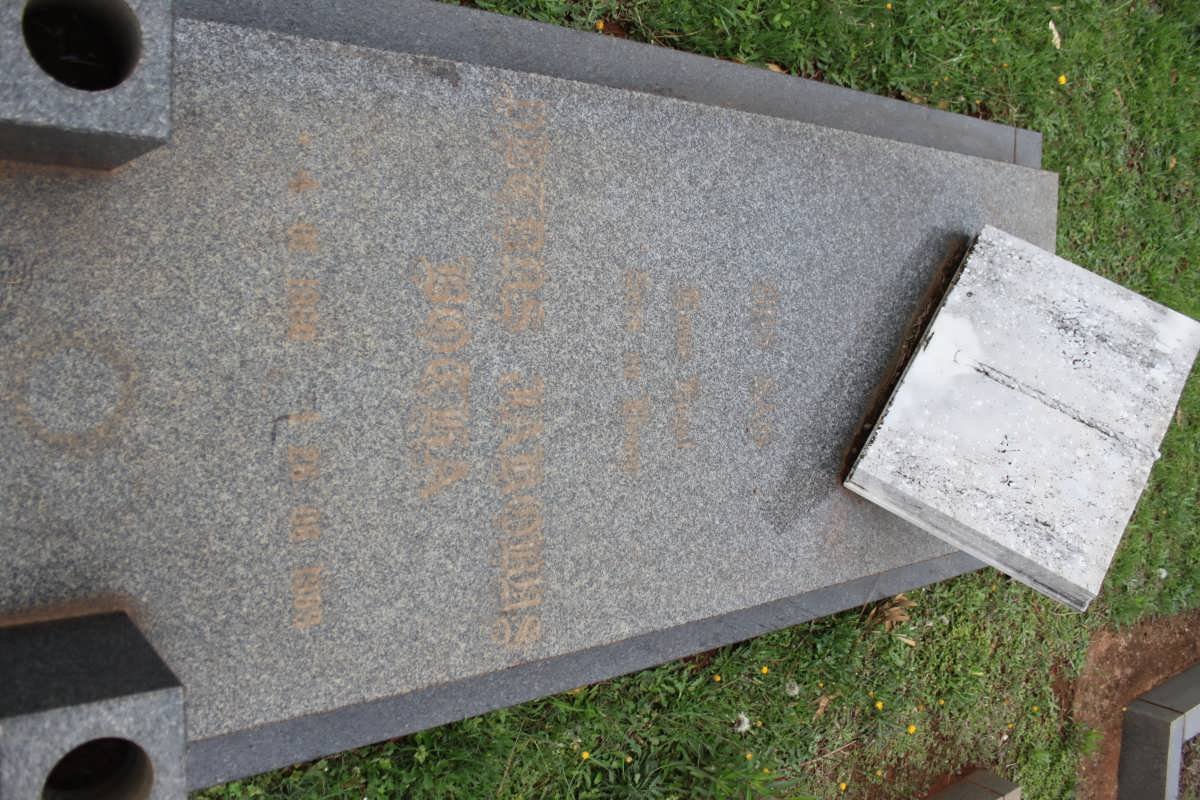 BOTHA Petrus Jacobus 1960-1989