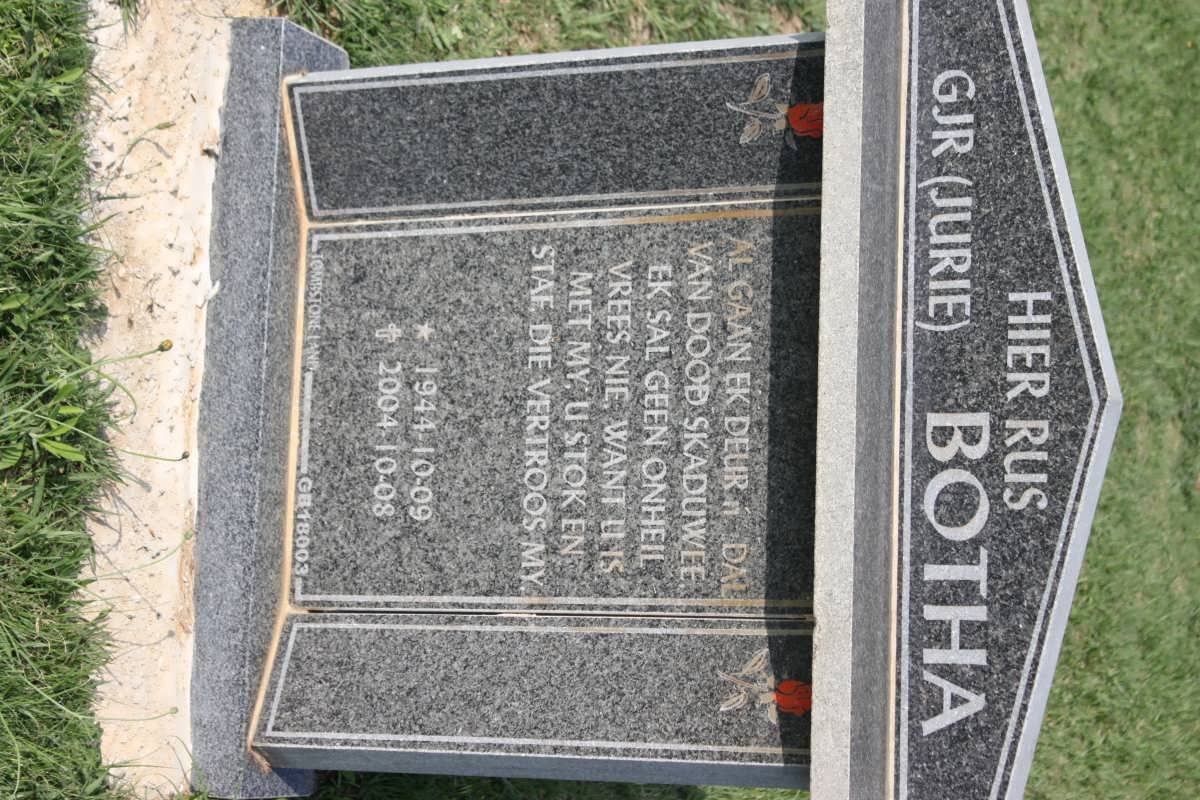BOTHA G.J.R. 1944-2004