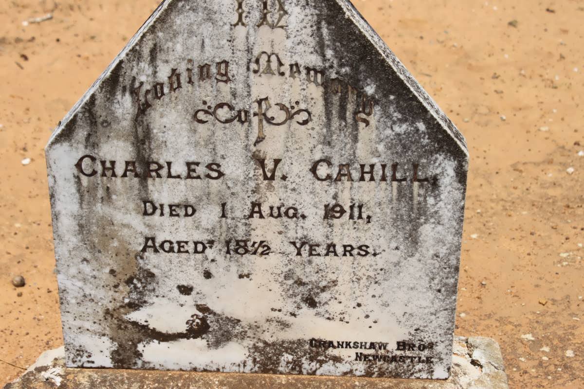 CAHILL Charles V. -1911