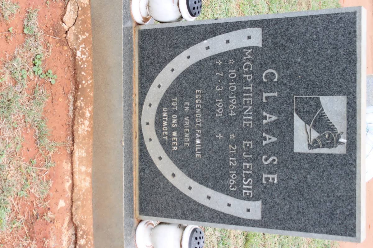 CLAASE M.G.P. 1964-1991 &amp; E.J. 1963-
