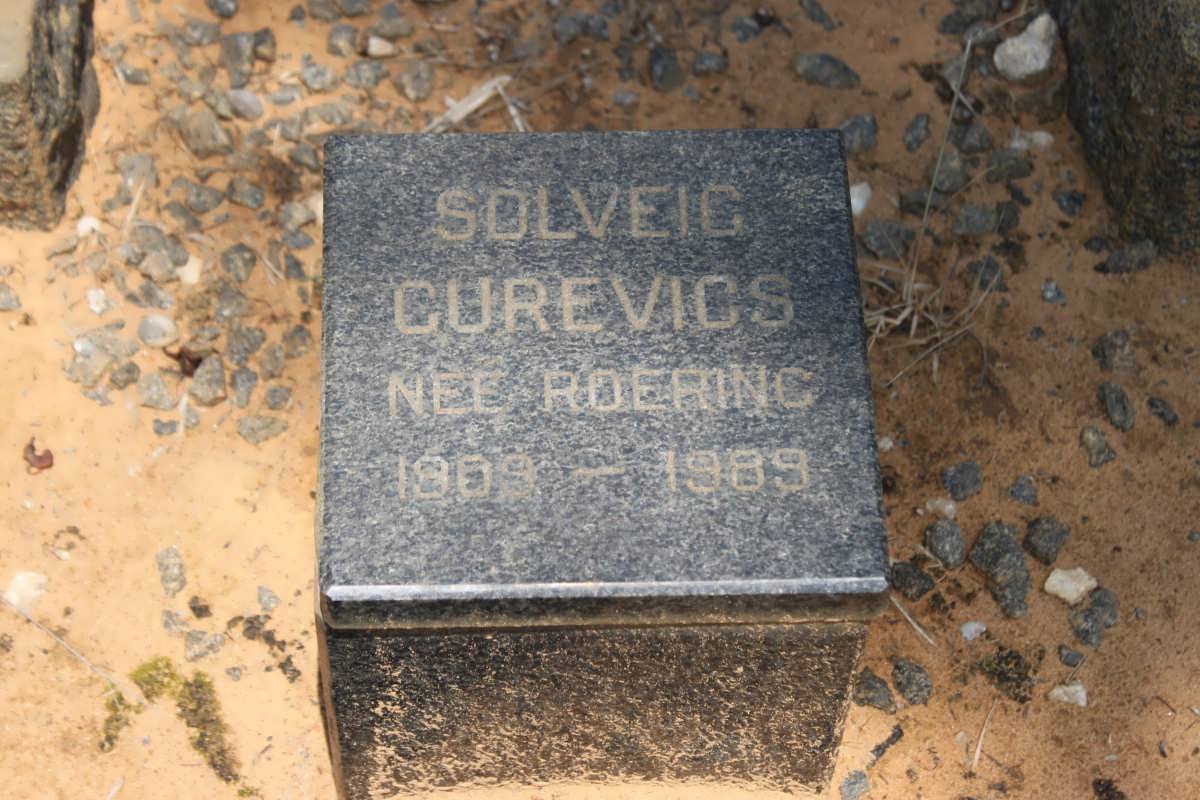 CUREVICS Solweig nee ROERING 1909-1989