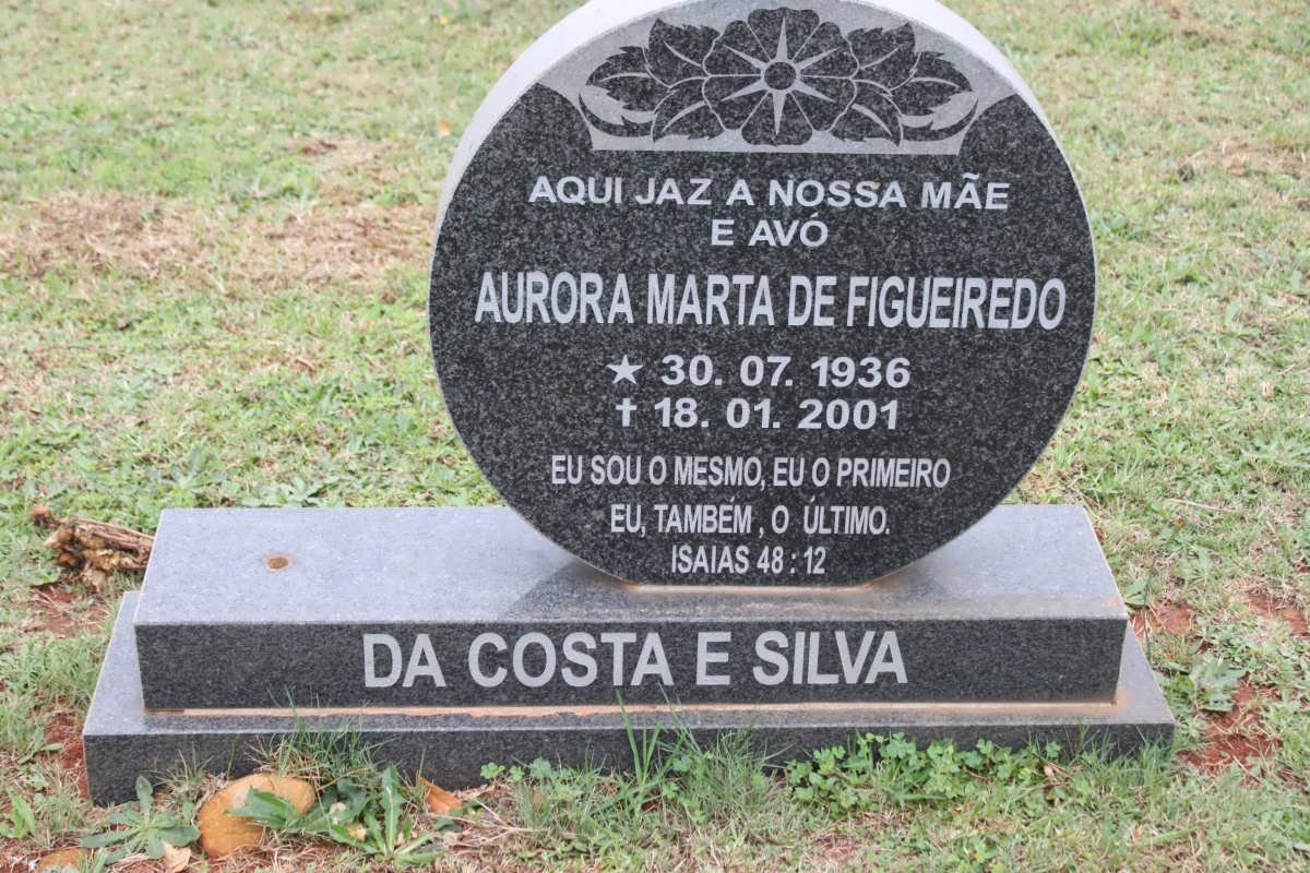 COSTA E SILVA Auroa Marta de Figueiredo, da 1936-2001