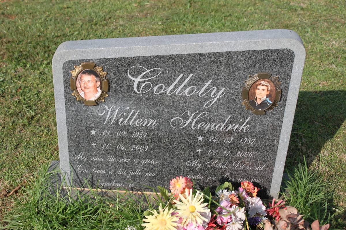 COLLOTY Willem 1957-2009 :: COLLOTY Hendrik 1987-2006