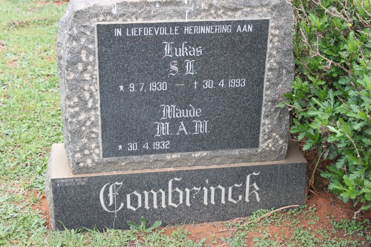 COMBRINCK S.L.1930-1993 &amp; M.A.M.1932-