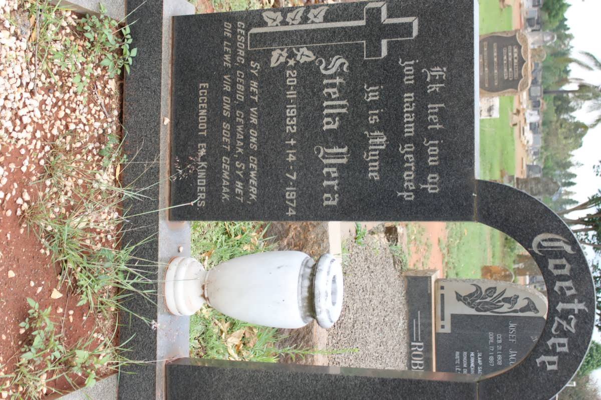 COETZEE Stella Vera 1932-1974