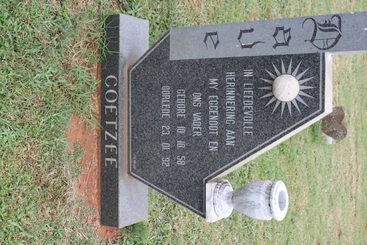 COETZEE Dave 1958-1992