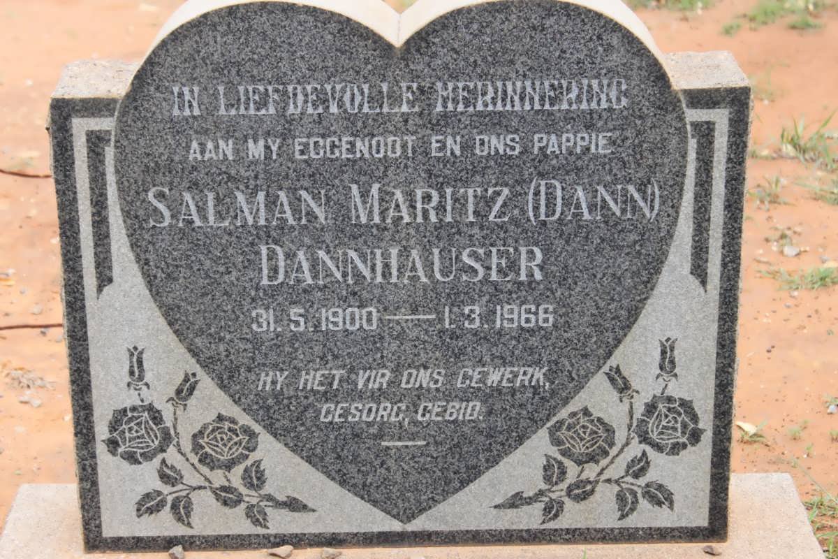 DANNHAUSER Salman Maritz 1900-1966