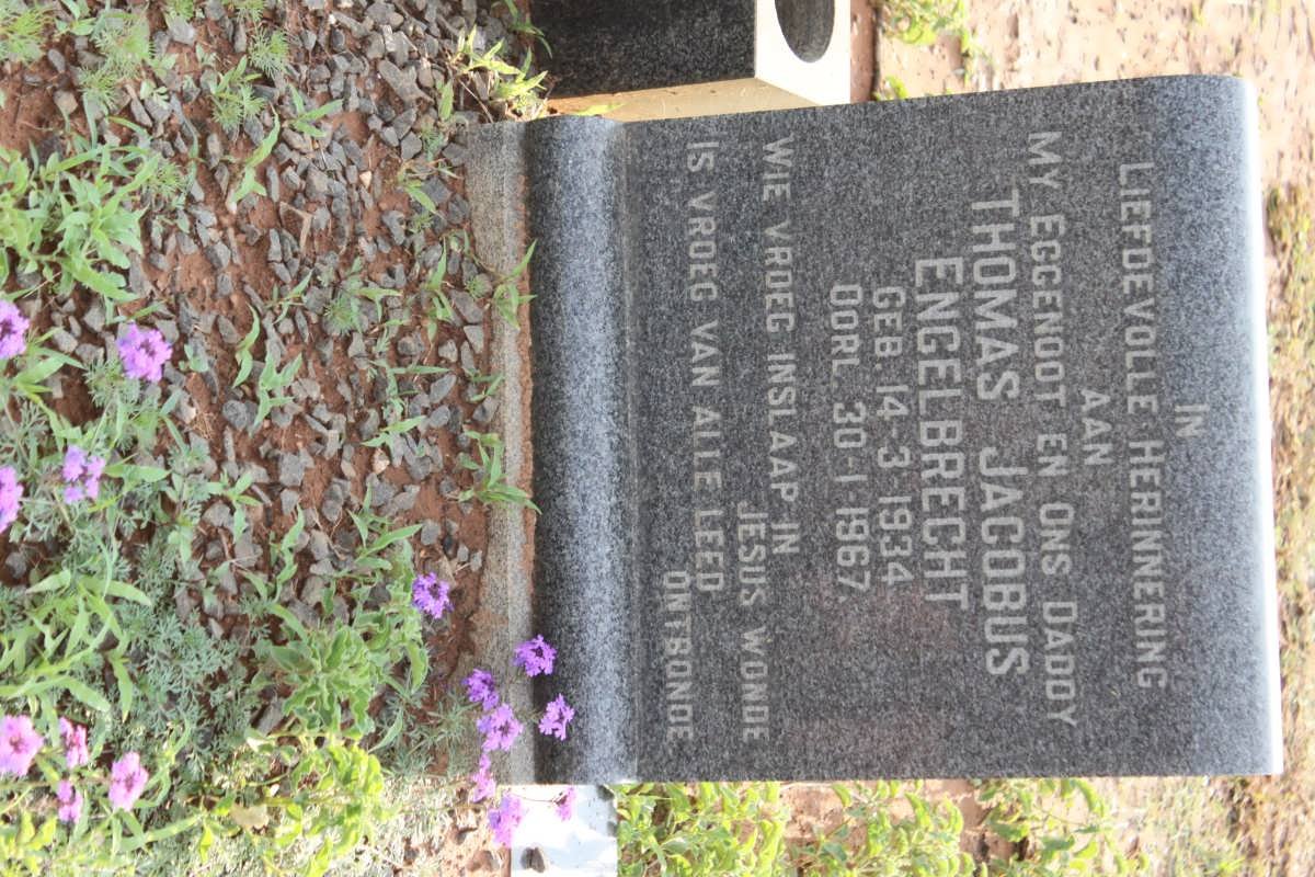ENGELBRECHT Thomas Jacobus 1934-1967