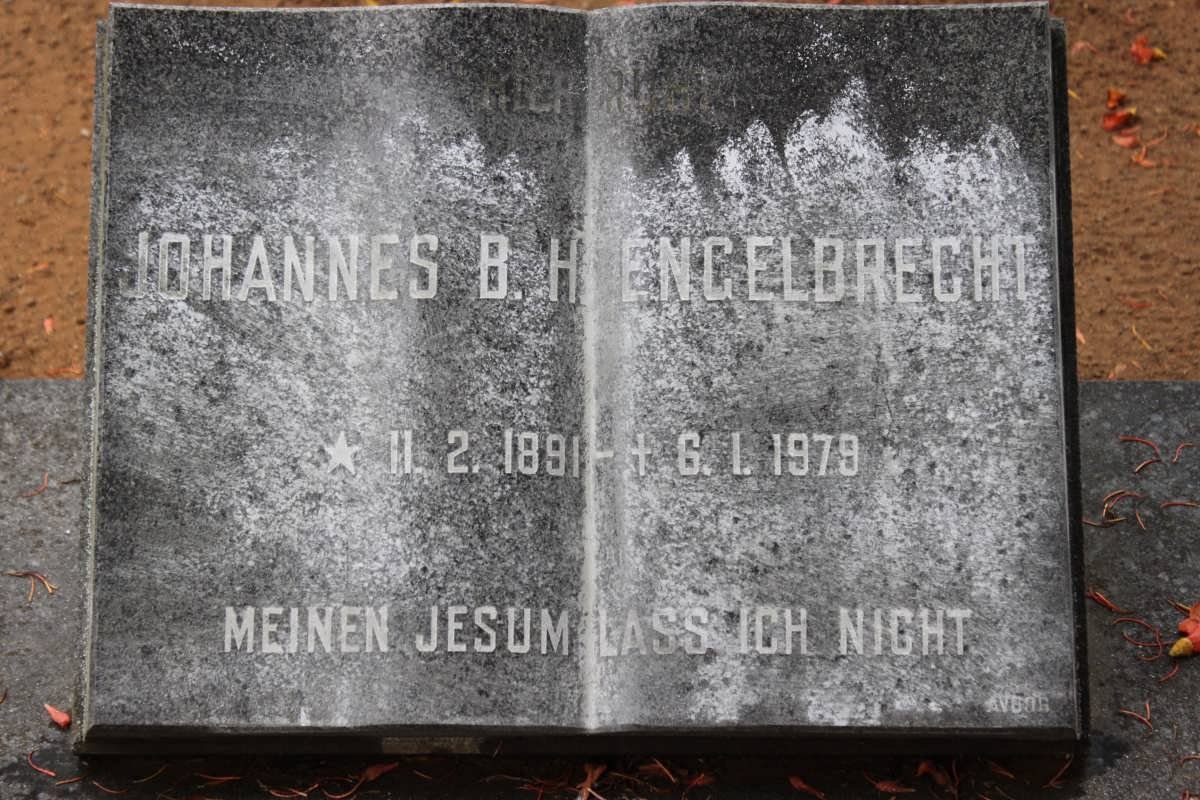 ENGELBRECHT Johannes B.H. 1891-1979