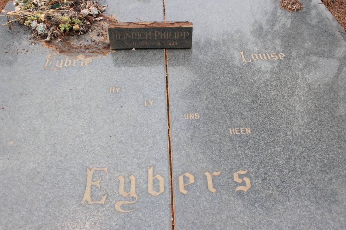 EYBERS Eybrie &amp; Louise :: EYBERS Heinrich Philipp 1988-1994