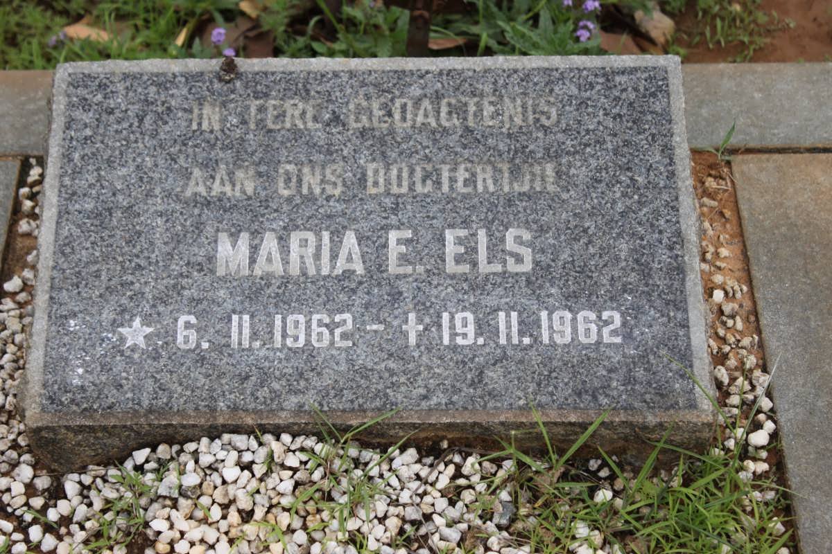 ELS Maria E. 1962-1962