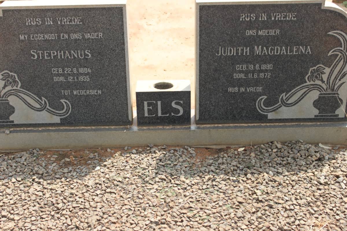 ELS Stephanus 1884-1935 &amp; Judith Magdalena 1890-1972